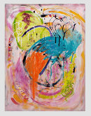 Sunset Punch acrylic on canvas, 'Sunset Punch '